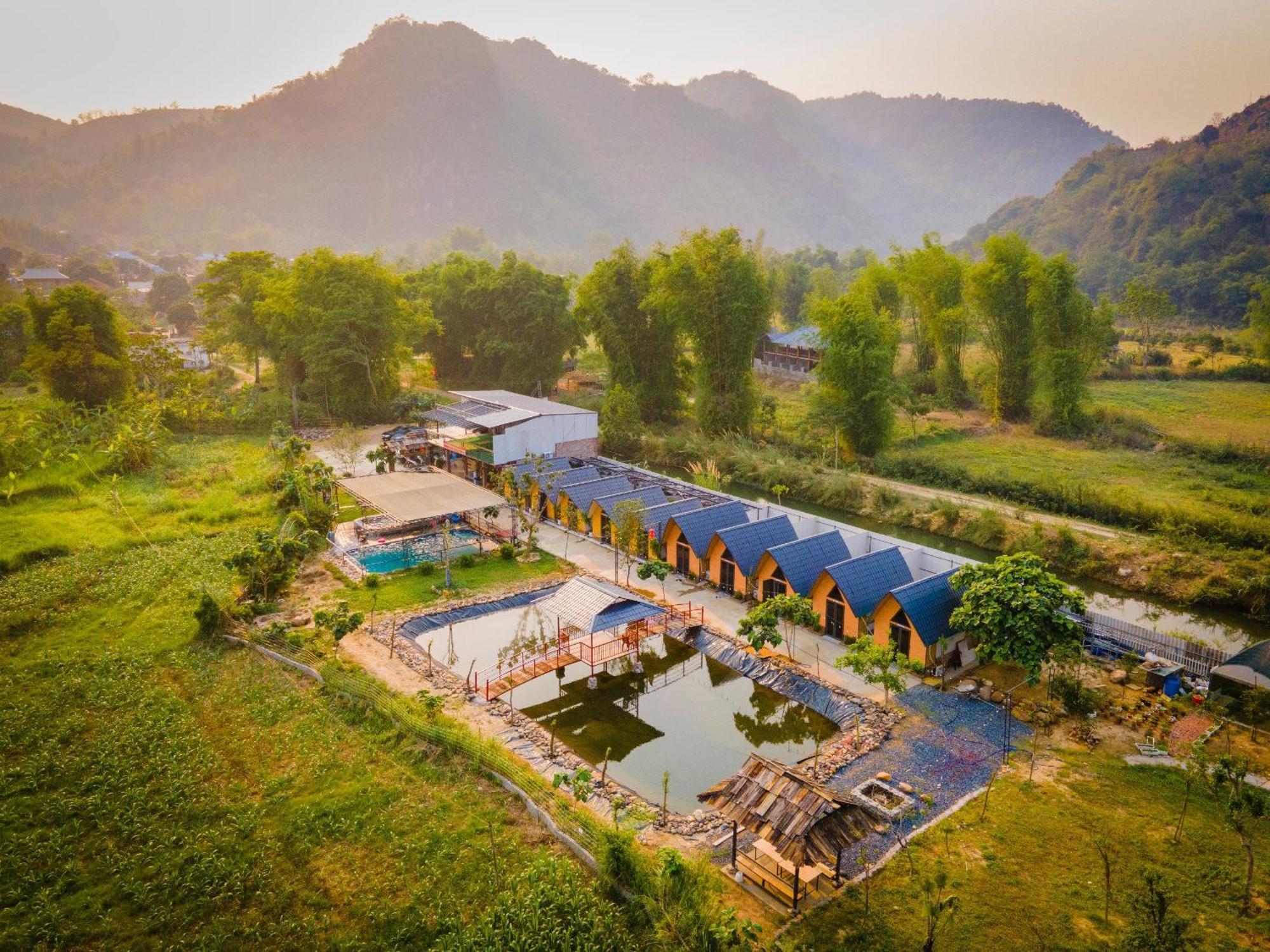 Homestay Suoi Khoang Minh Hang Yen Bai المظهر الخارجي الصورة