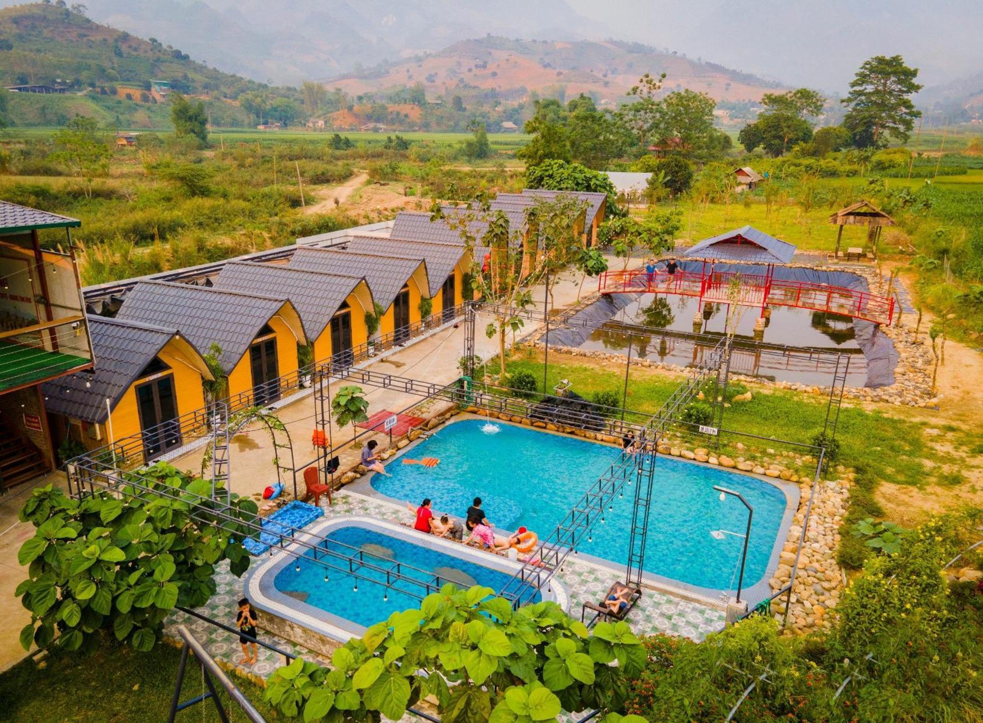 Homestay Suoi Khoang Minh Hang Yen Bai المظهر الخارجي الصورة