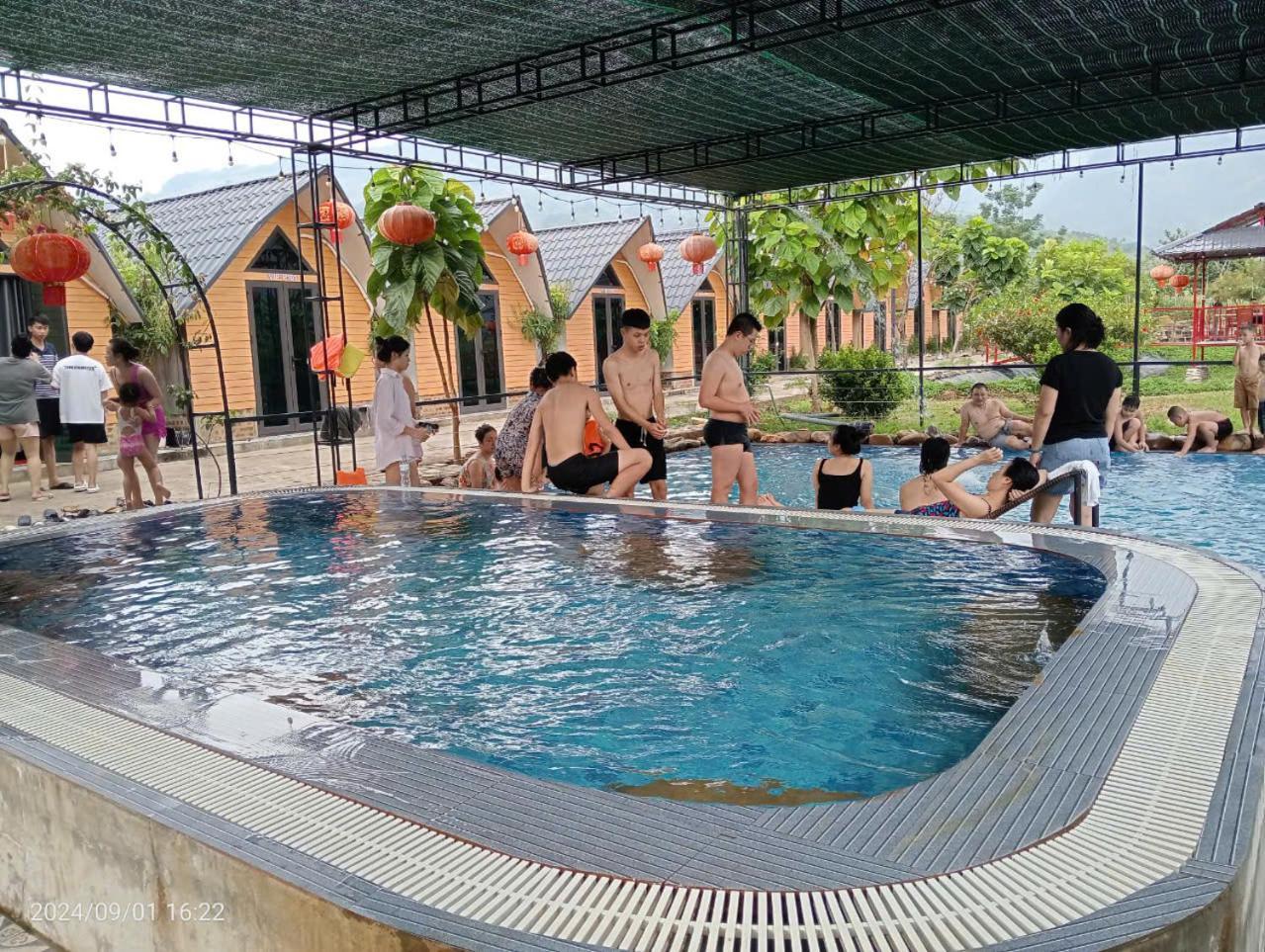 Homestay Suoi Khoang Minh Hang Yen Bai المظهر الخارجي الصورة